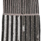 Gray Sequin Cotton Knit Mid Calf Accessory Socks