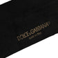 Men Black Viscose Logo Knee High Accessory Socks