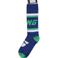 Men Multicolor Cotton Knee High Accessory Socks