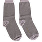 Charcoal Grey Logo Mid Calf Women Accessory Socks