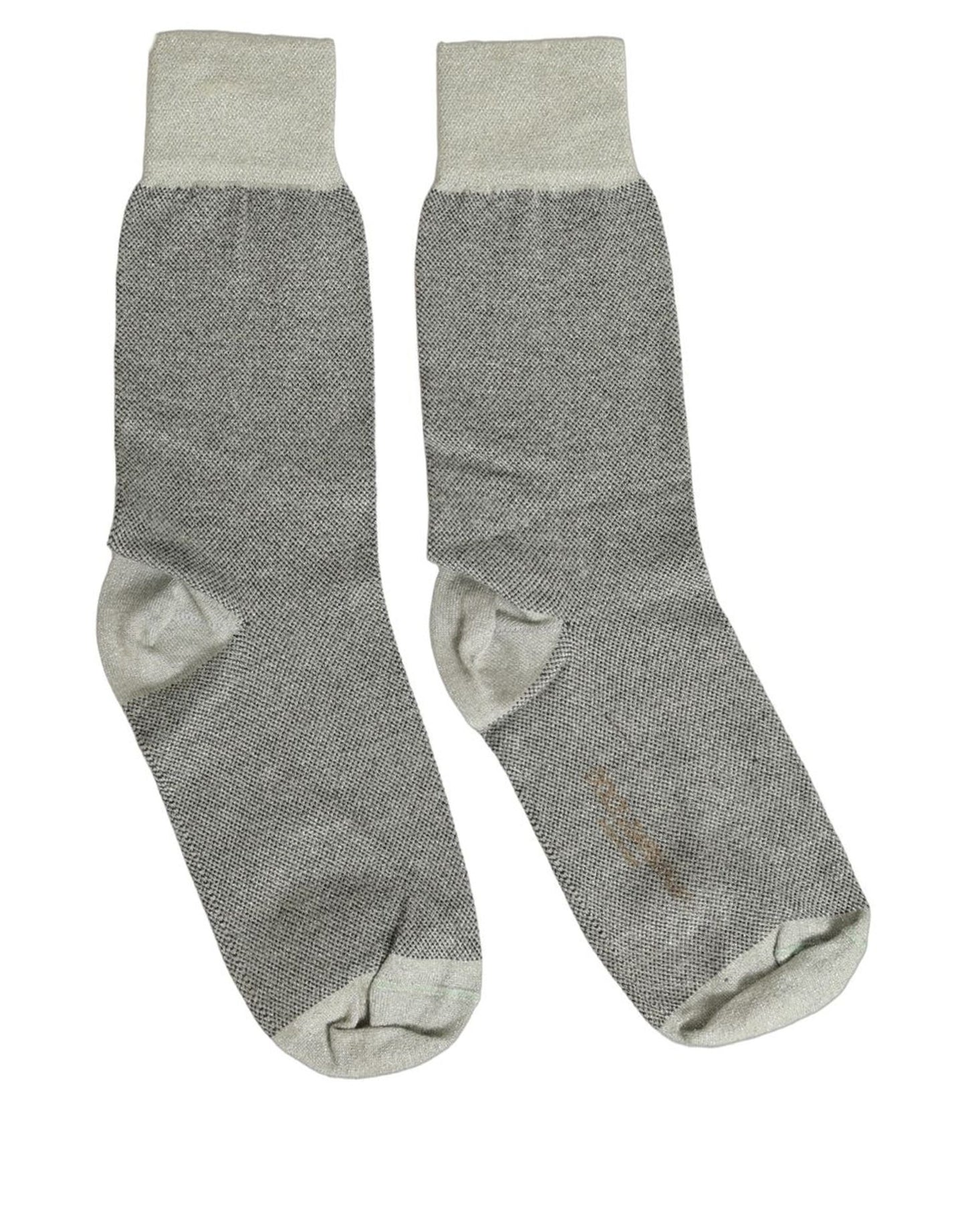 Charcoal Grey Logo Mid Calf Women Accessory Socks