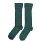 Dark Green Viscose Logo Mid Calf Accessory Socks