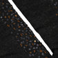 Dark Gray Sequined Wool Knee High Accessory Socks