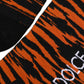 Orange Black Tiger Stripe Knee High Accessory Socks