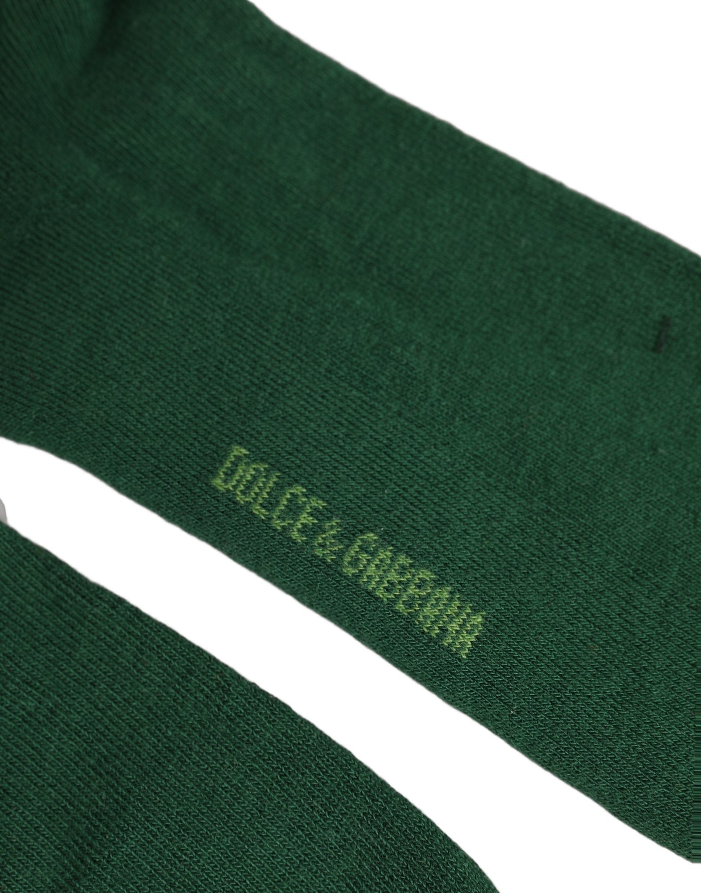 Green DG Logo Nylon Mid Calf Accessory Socks