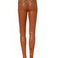 Orange Nylon Fishnet Pantyhose Stockings Socks