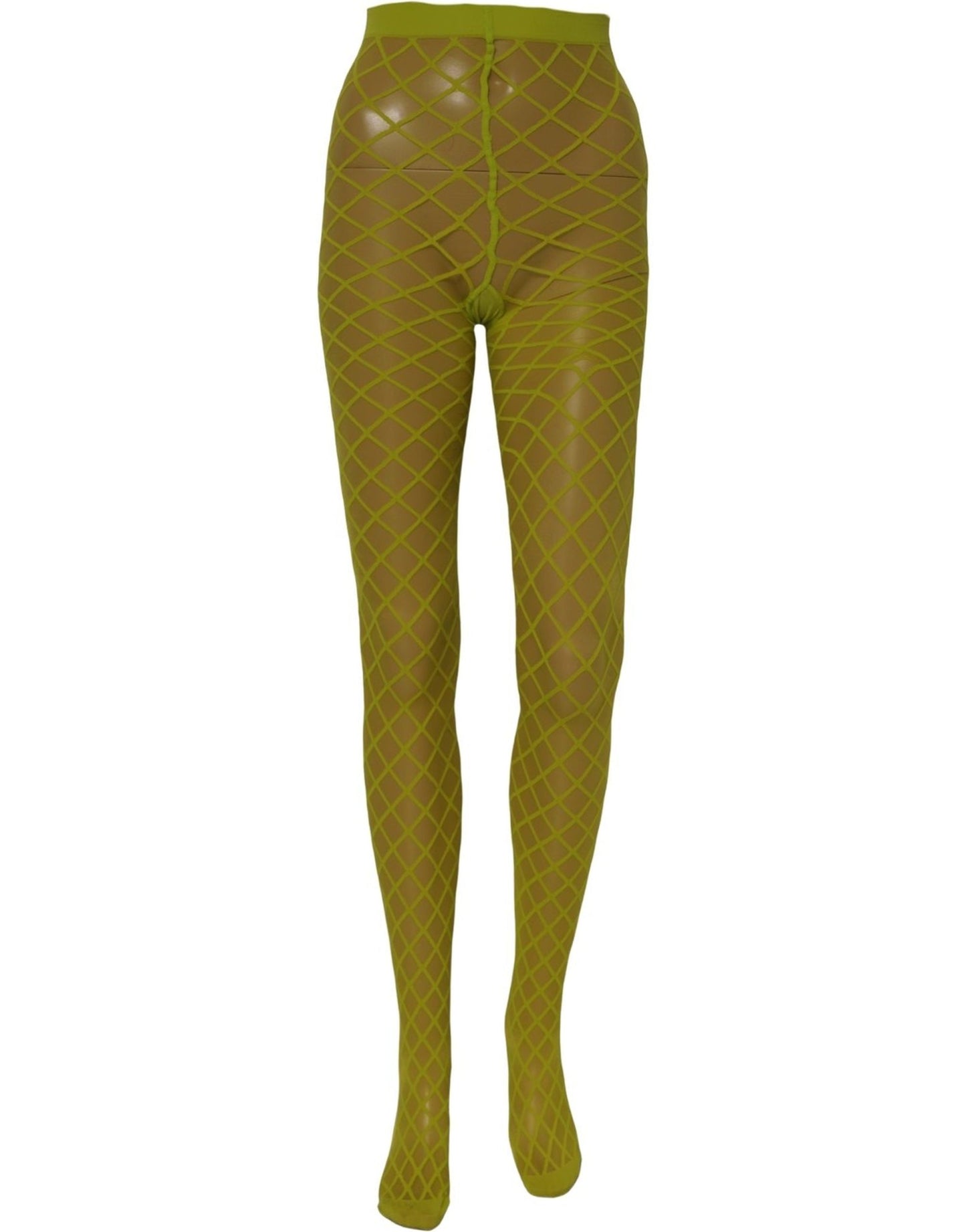 Green Nylon Fishnet Pantyhose Stockings Socks