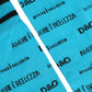 Light Blue Cotton Logo Mid Calf Accessory Socks