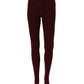 Burgundy Nylon Fishnet Pantyhose Stockings Socks