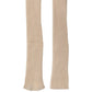 Camel Brown Cashmere Knit Arm Warmer Gloves