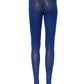Blue Nylon Tights Stocking Pantyhose Socks