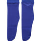 Royal Blue Mid Calf Sheer Nylon Accessory Socks