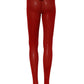 Red Nylon Tights Stocking Pantyhose Socks
