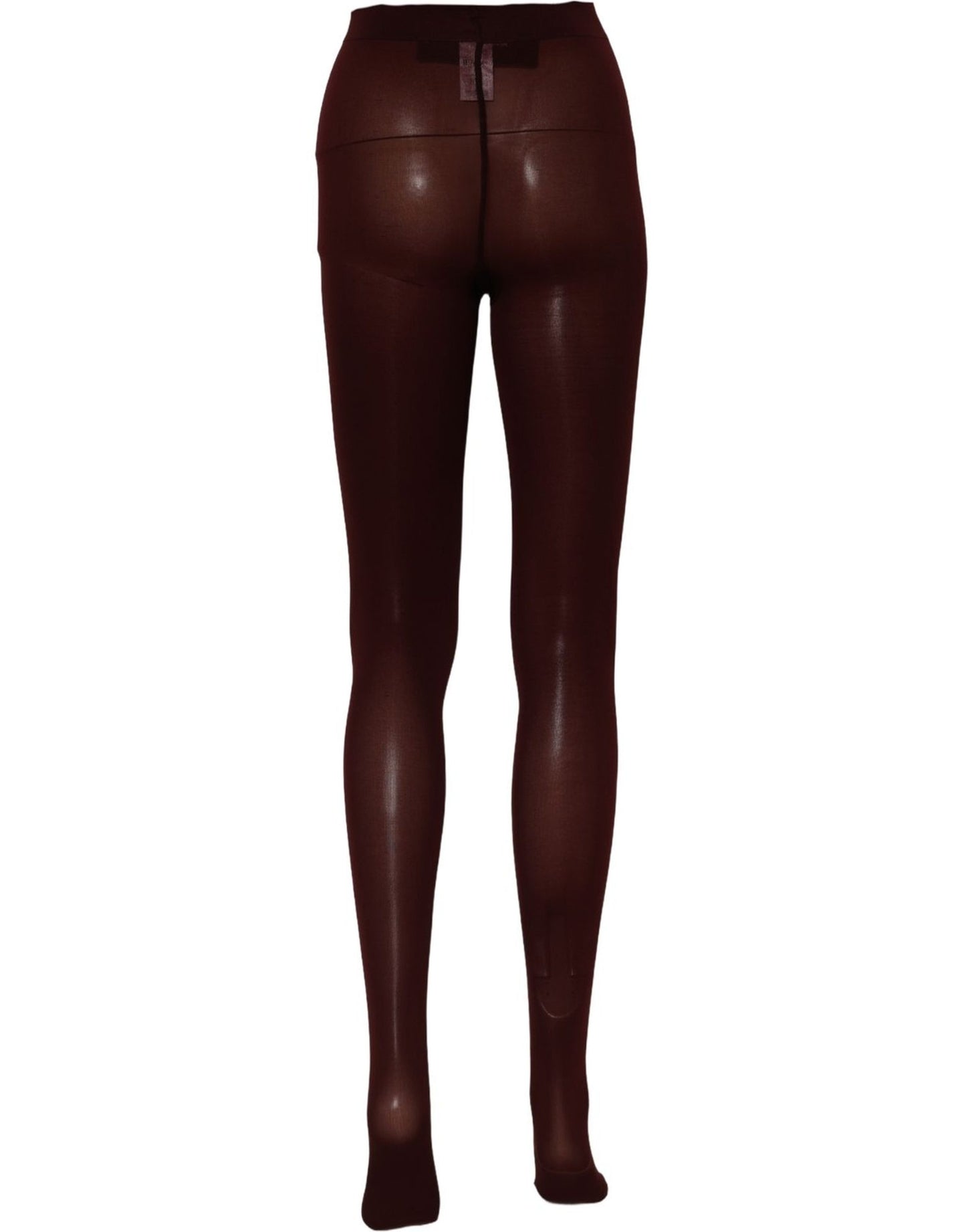 Maroon Nylon Tights Stocking Pantyhose Socks