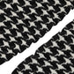 Black White Houndstooth Ankle Length Socks