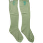 Green Knee High Sheer Nylon Accessory Socks
