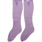 Purple Knee High Sheer Nylon Accessory Socks