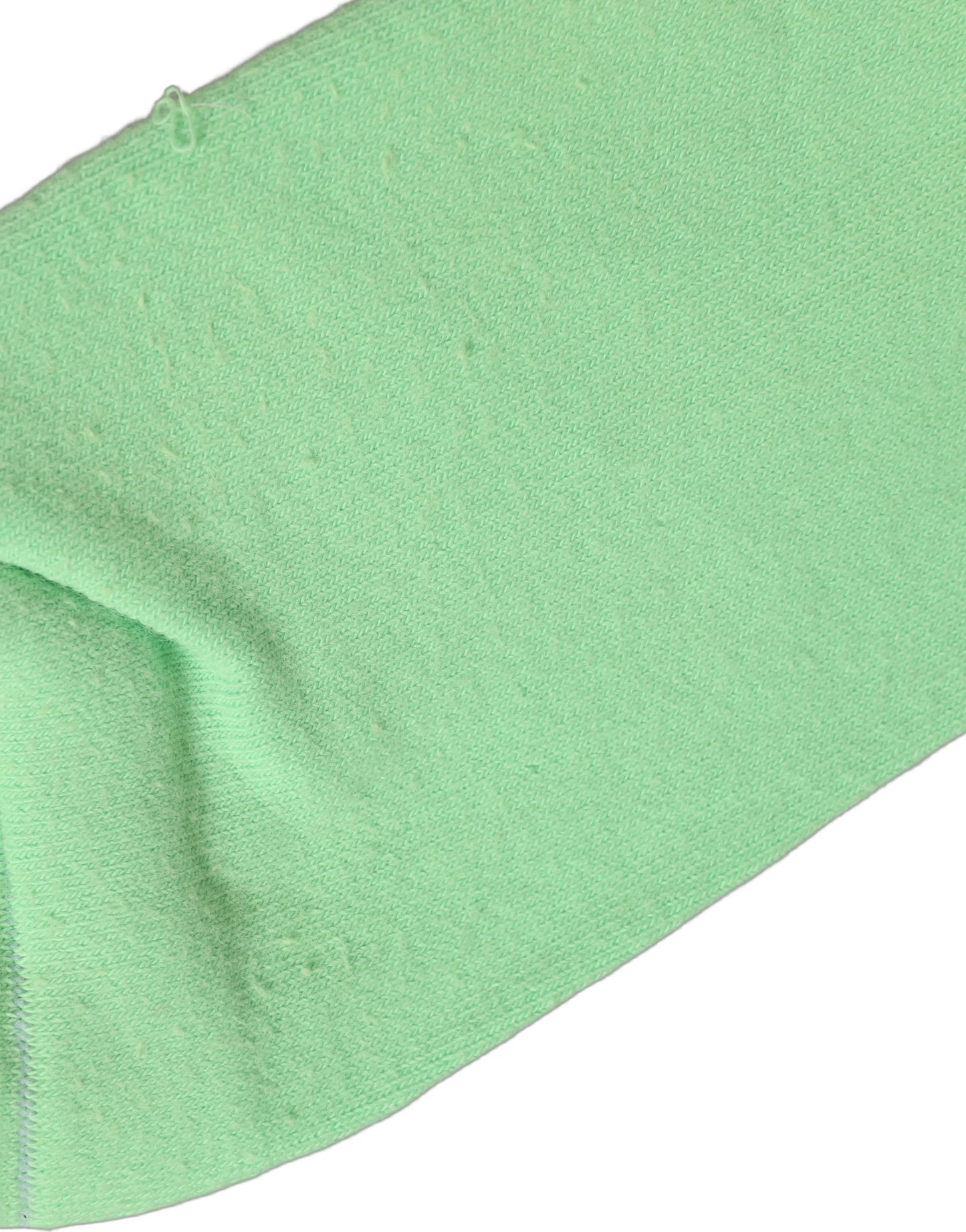 Green Cotton Ribbed Mid Calf Women Accessory Socks