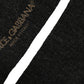 Black Wool DG Logo Mid Calf Accessory Socks