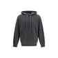 Gray Cashmere Hoodie