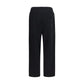 Black Cotton Joggers (Workout Pants)