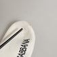 White Black Cotton Ankle Length DG Logo Socks