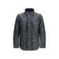 Blue Cotton Shell Jacket