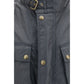 Blue Cotton Shell Jacket