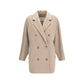 Beige Wool Oves Aries Full-Length Jacket
