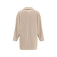 Beige Wool Oves Aries Full-Length Jacket