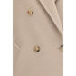 Beige Wool Oves Aries Full-Length Jacket