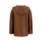 Brown Lamb Ovis Aries Leather Jacket