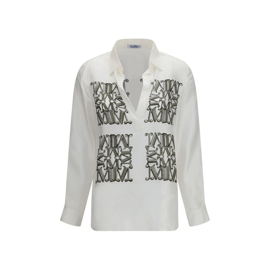 White Silk Shirt