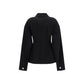 Black Wool Oves Aries Coat