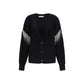 Black Wool Oves Aries Cardigan