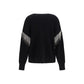 Black Wool Oves Aries Cardigan