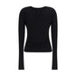 Black Viscose Dress Shirt