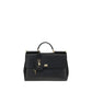 Black Calf Leather Bos Taurus Shoulder Bag