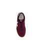 Purple Suede Leather Sneakers
