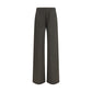 Bicolor Viscose Casual Pants