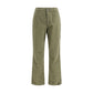 Bicolor Cotton Casual Pants