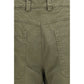 Bicolor Cotton Casual Pants