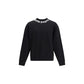 Black Cotton Sweatshirt