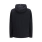 Black Polyester Shell Jacket