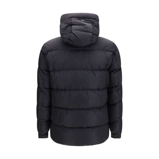Black Goose Down Shell Jacket