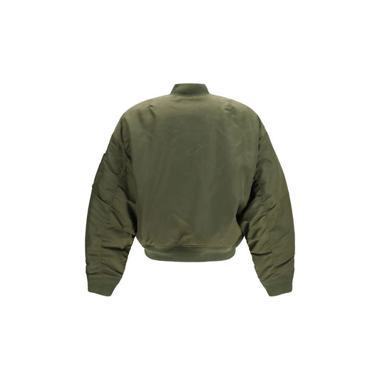 Bicolor Nylon Bomber