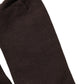 Dark Brown Cotton Over The Calf Accessory Socks