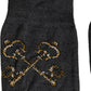 Dark Gray Wool Over The Calf Knee High Accessory Socks