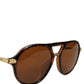 Brown DG4343F Havana Tortoise Women Eyewear Sunglasses
