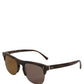 Brown DG4305 Striped Acetate Frame Eyewear Sunglasses
